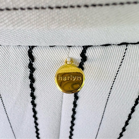 ANTHROPOLOGIE LONGLINE THIN STRIPE OPEN FRONT BLAZER POCKETS SIZE SMALL NWT - Picture 11 of 14